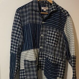 Wallace and Barnes Patchwork Shirt